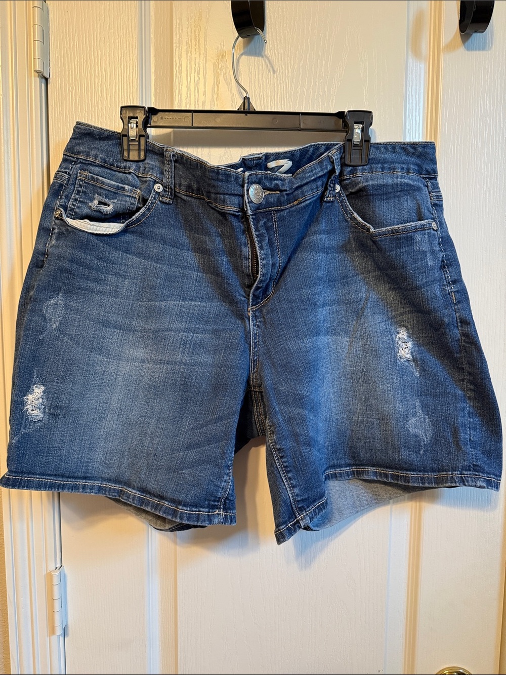 Seven7 Blue Denim Waistband Jeans